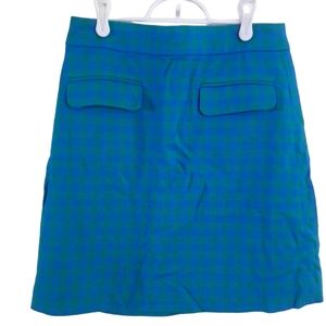 J. Crew gingham skirt size 2
